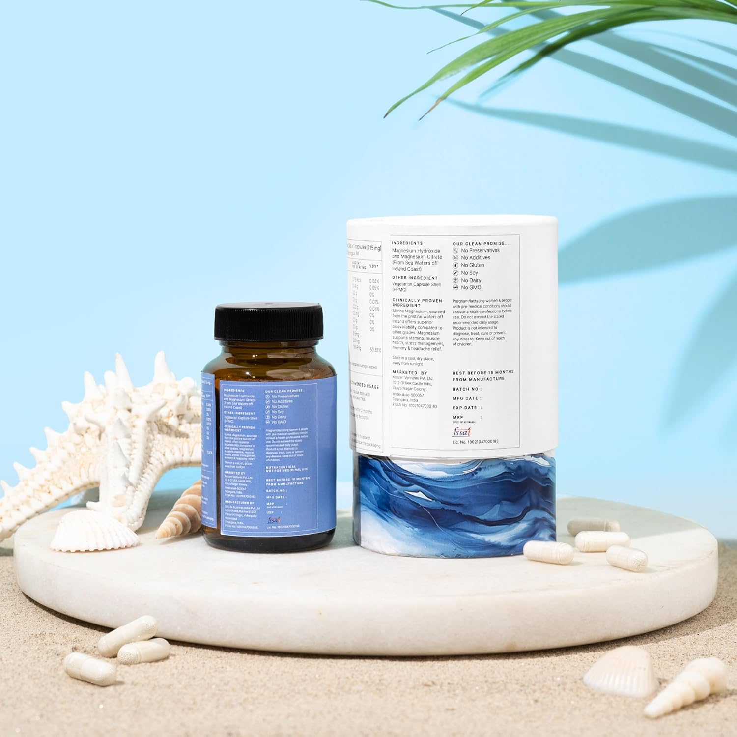 Earthful Marine Magnesium 30 Capsules