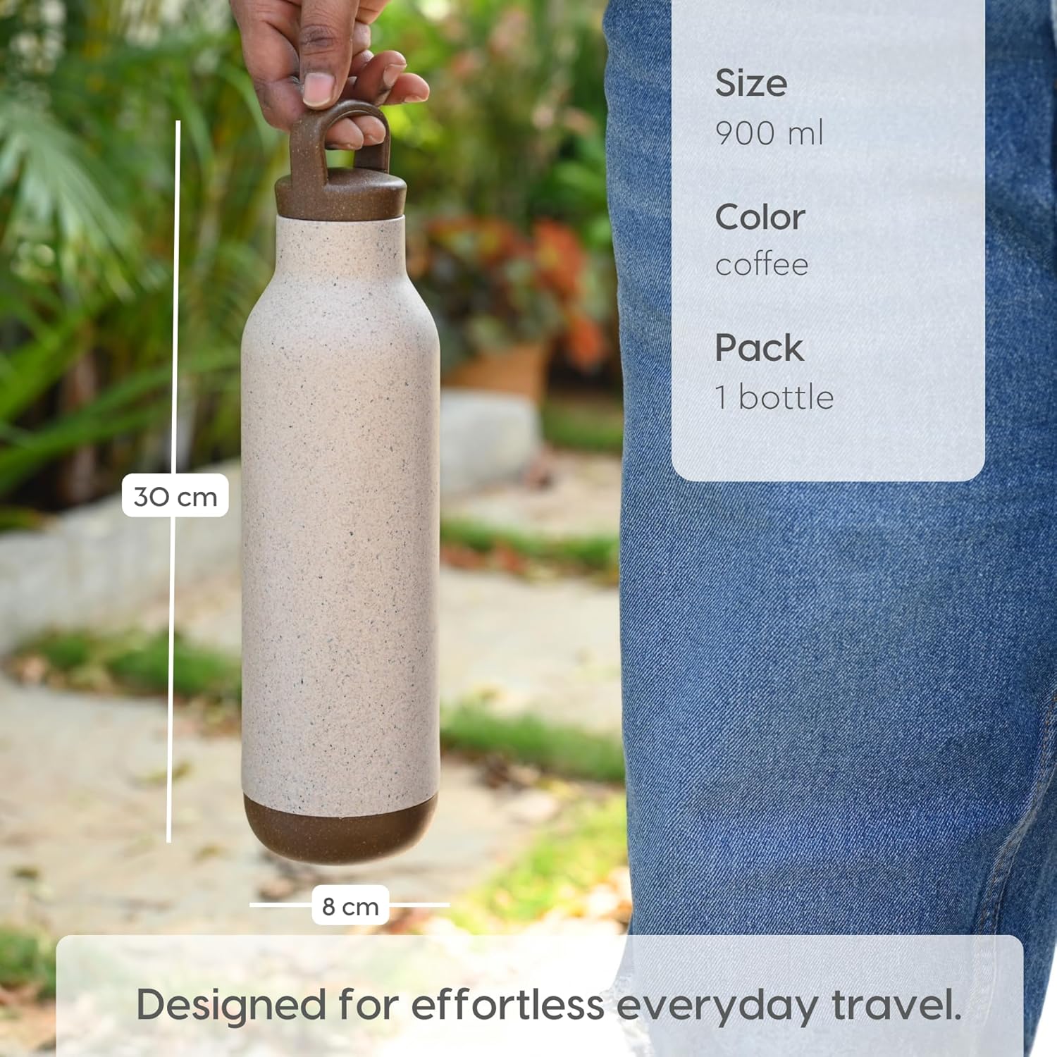 Eha Earth Friendly Eco Spring Water Bottle - 900 ml