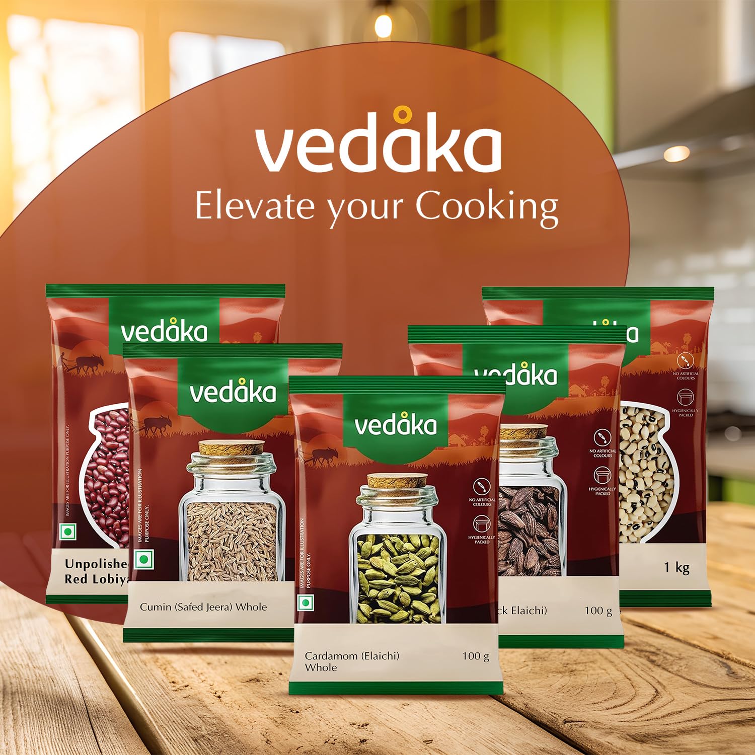 Vedaka Whole Jeera (Cumin)