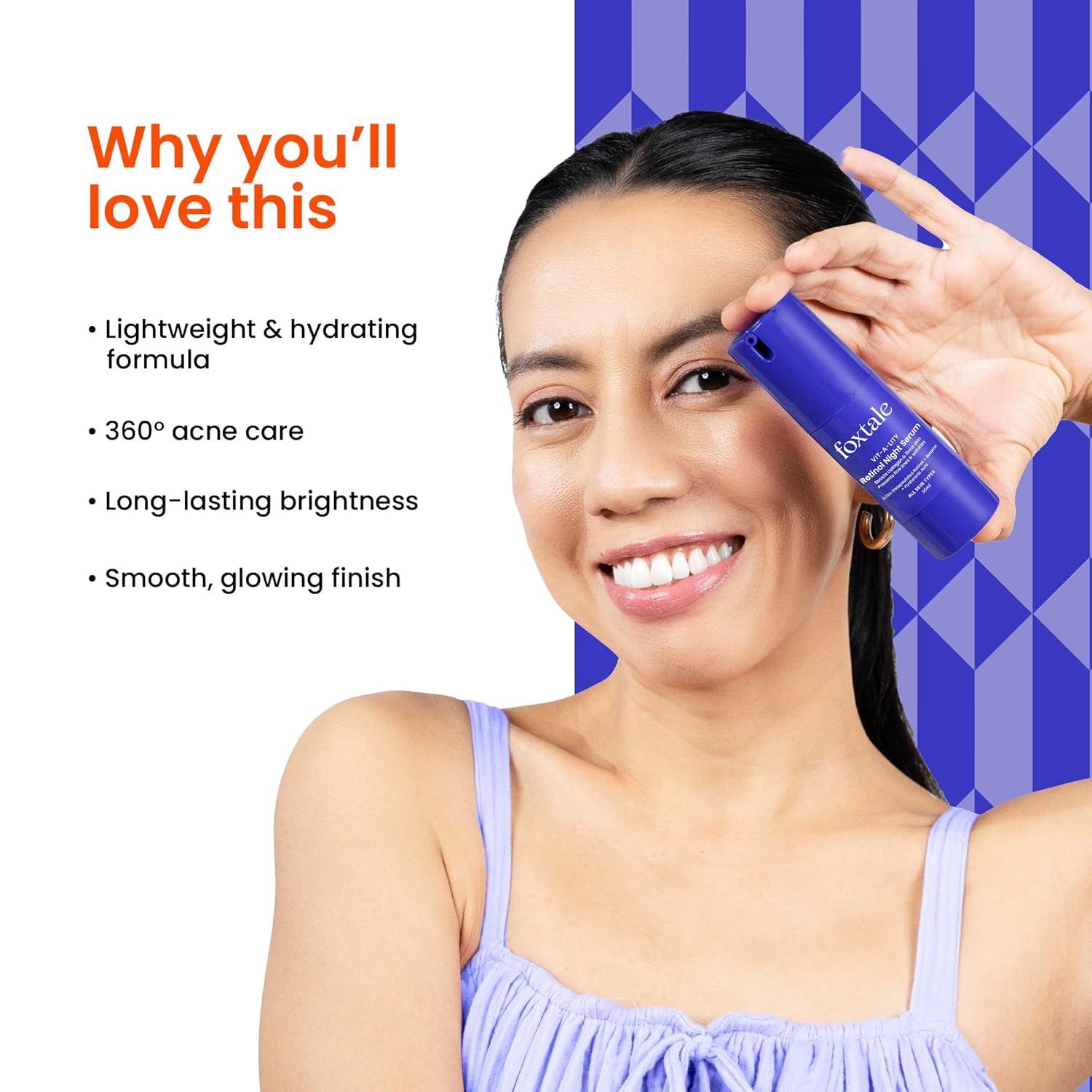 Foxtale 0.15% Beginner Friendly Retinol Night Serum