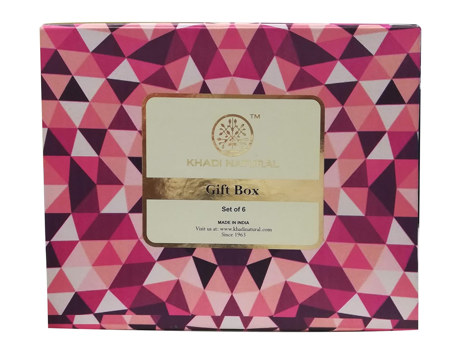 Khadi Natural Gift Box- Set of 6