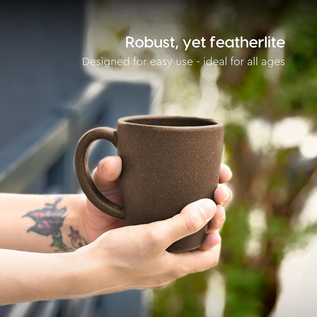 Eha Set of 2 Earth-Friendly Classic Coffee Mug | 300 ml - Set of 2