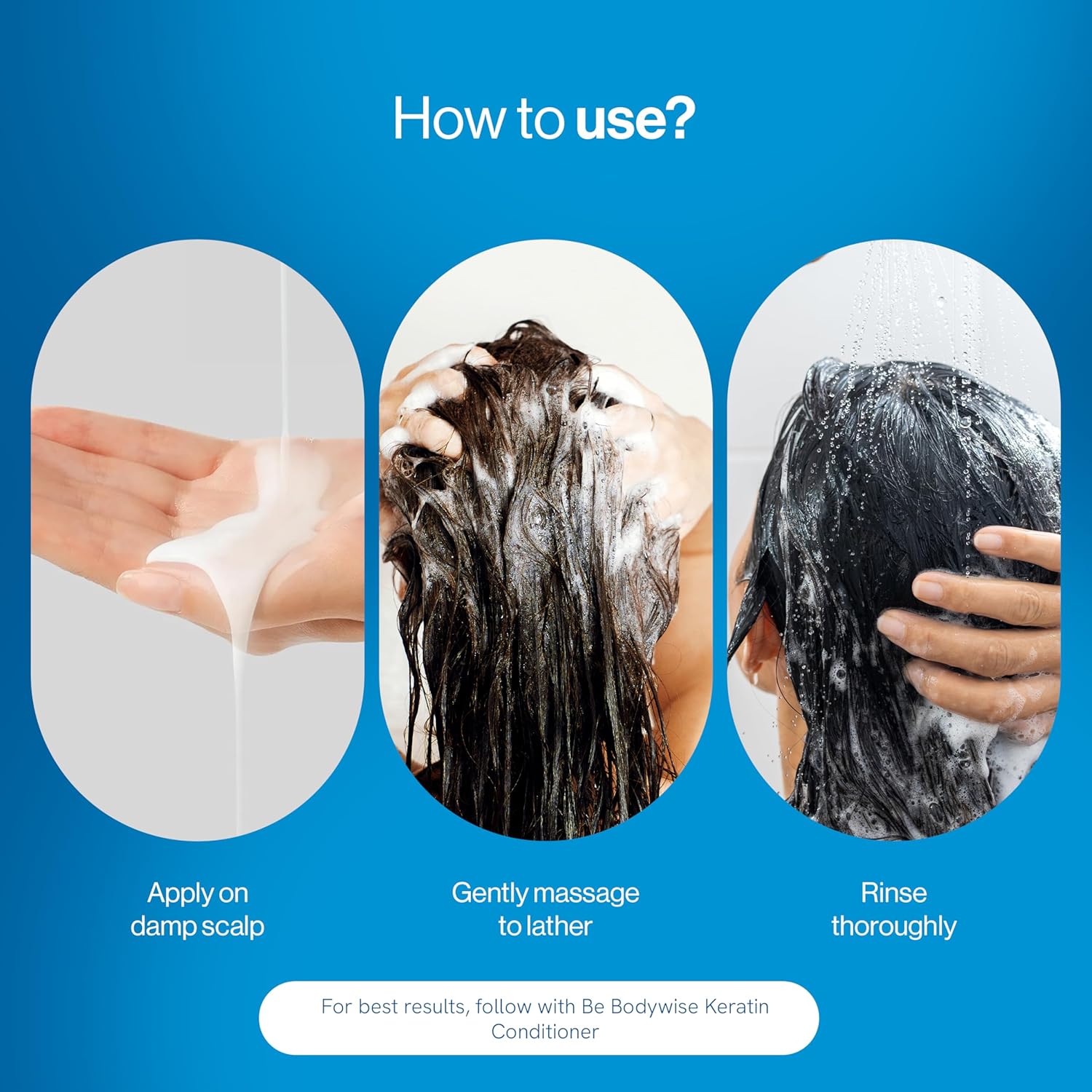 Be Bodywise Keratin Shampoo 250ml