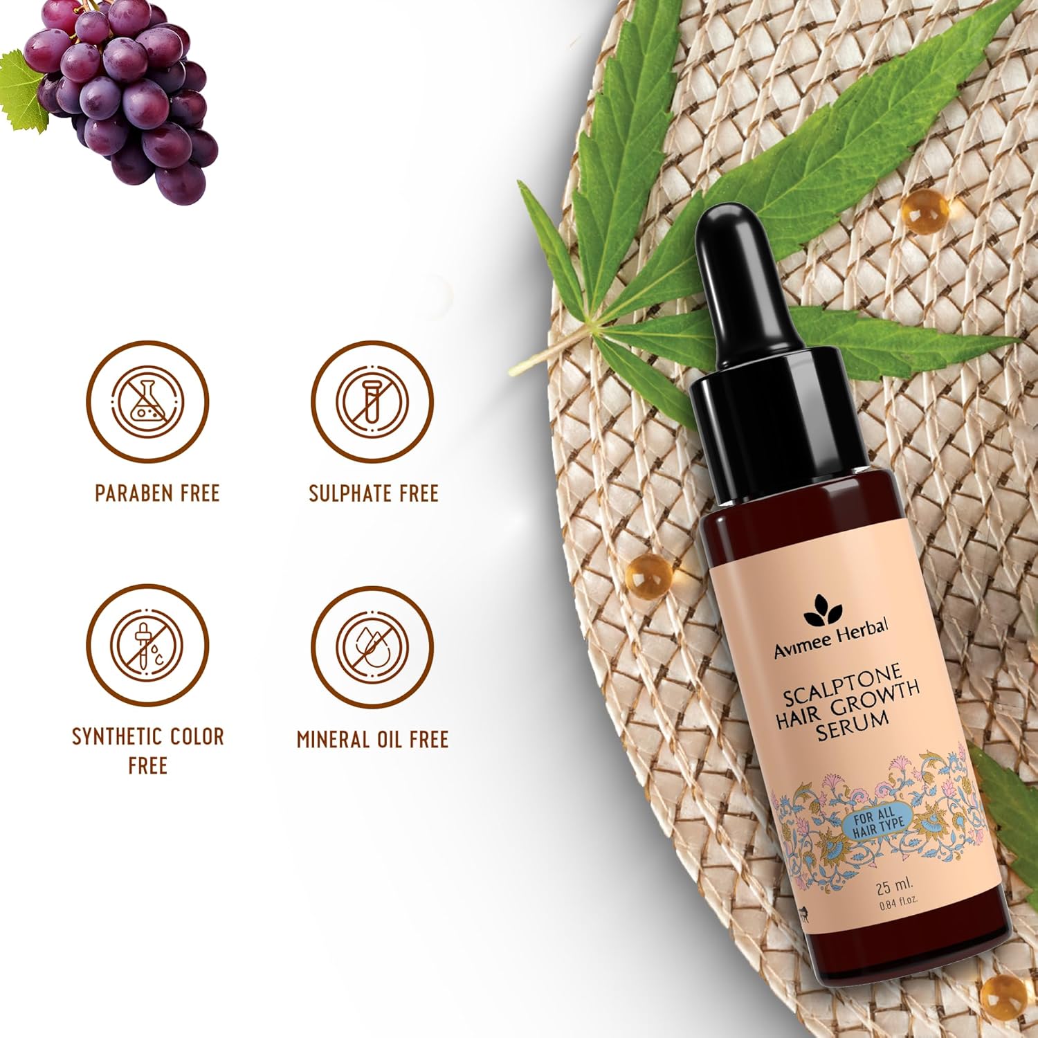 Avimee Herbal Scalptone Hair Growth Serum |10 ml