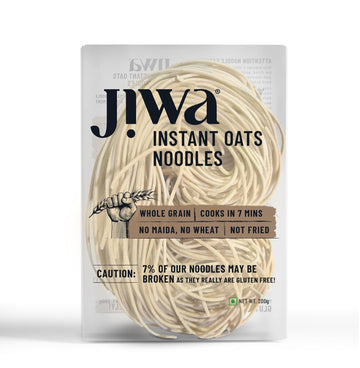 Jiwa Instant Oats Noodles | Cooks in 7 minutes  Gluten Free | 200 g
