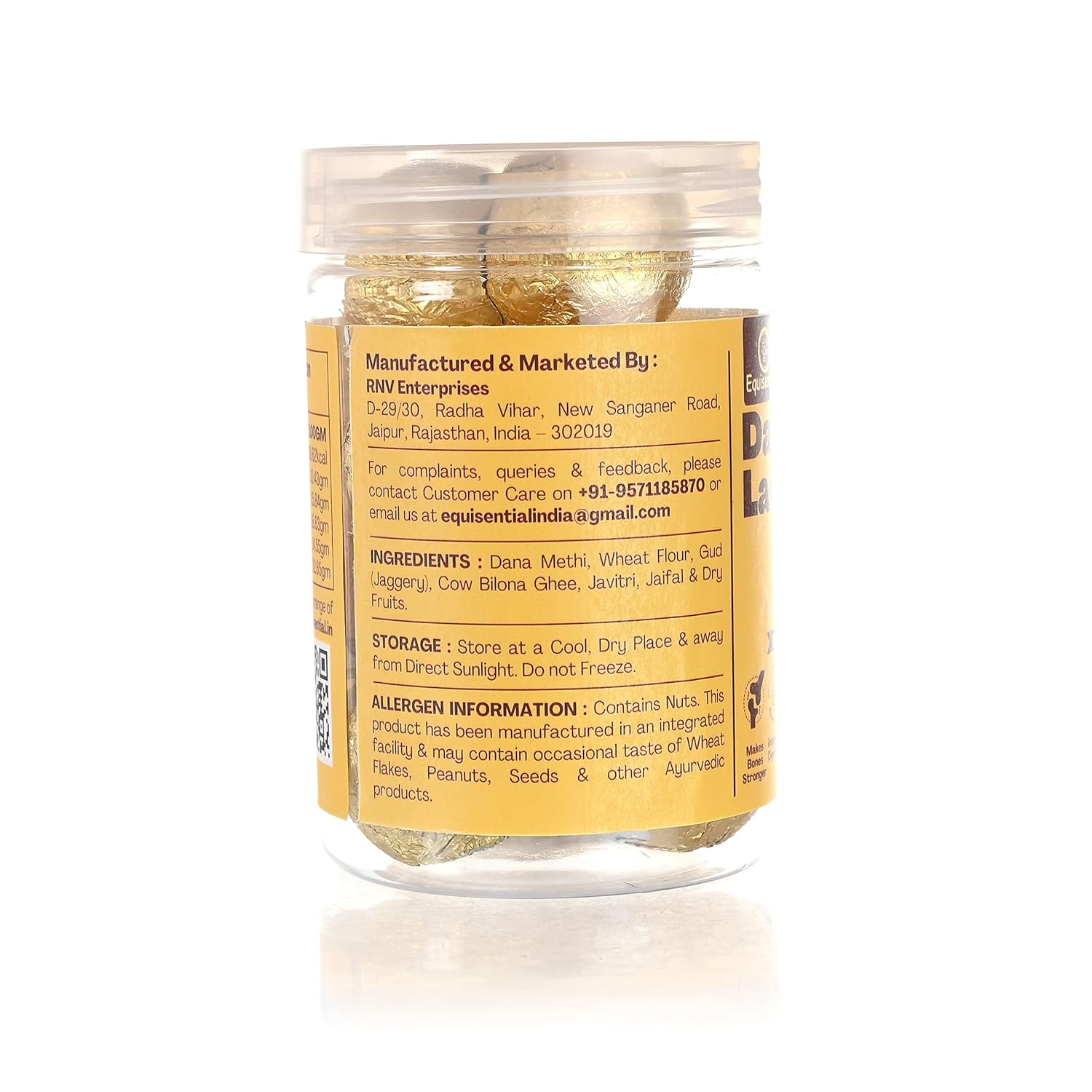 Equisential – Methi Ladoo | Strengthen the Bones | Joint Pain - 500GM