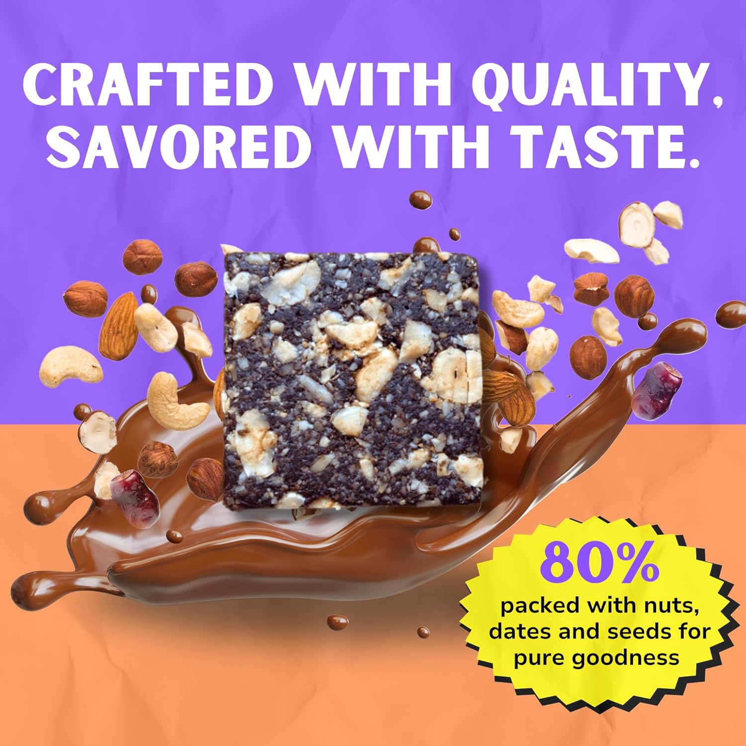 Monkey Bar - Assorted Energy Bars - 10 Bars - 400G
