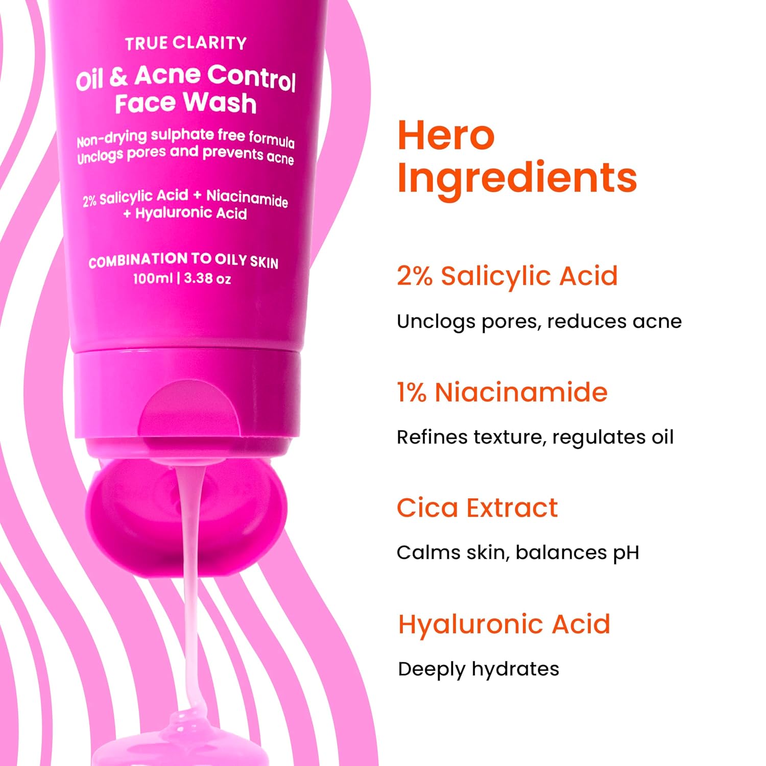 Foxtale Oil and Acne Control Face Wash