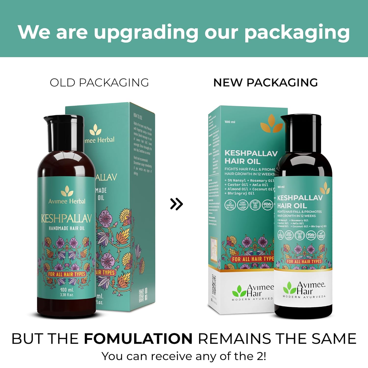 Avimee Herbal Hair Fall Kit | For Hair Growth and Nourishment