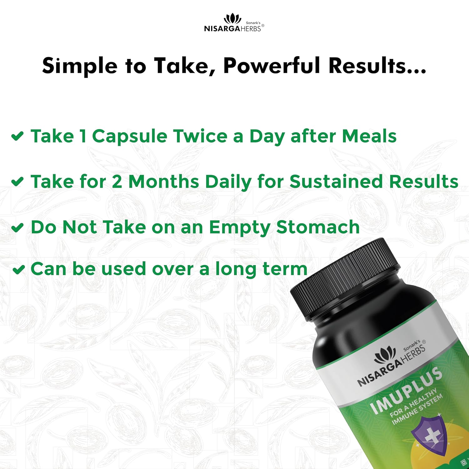Nisarga Herbs, Imuplus, Immunity Booster
