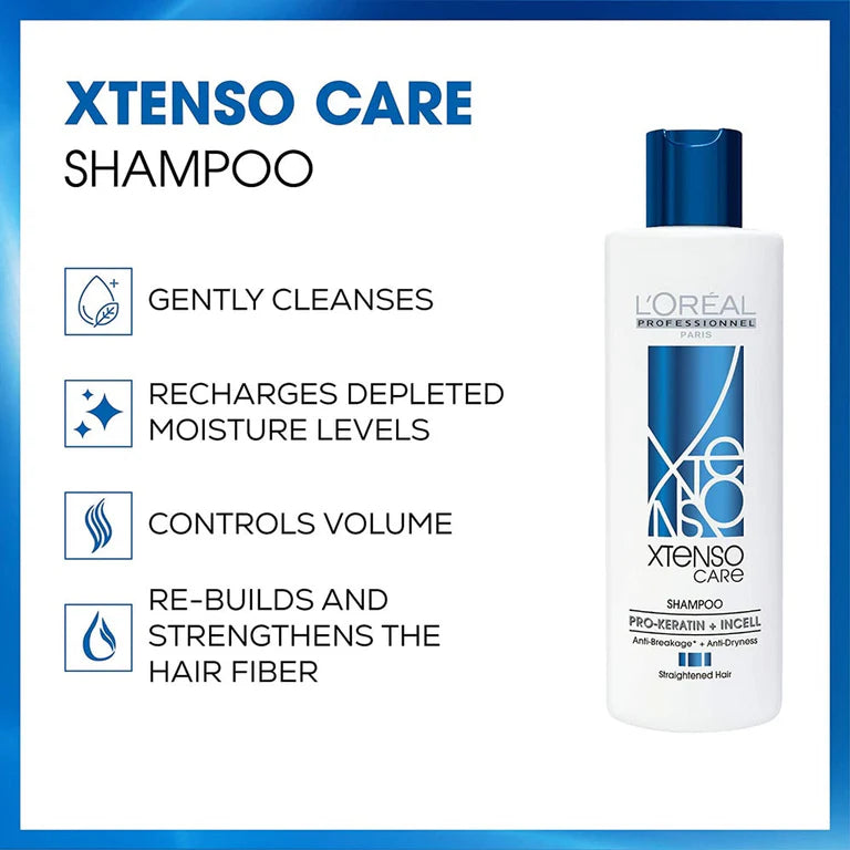 L'Oreal Professional Xtenso Care Shampoo & Masque – 250 ml + 196 gm