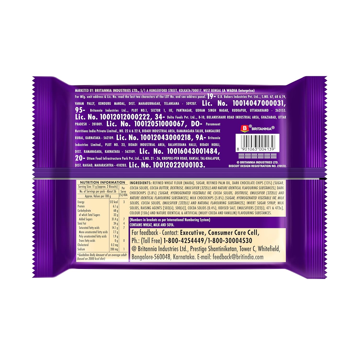 Britannia Good Day Choco Chip Cookies - 400 g