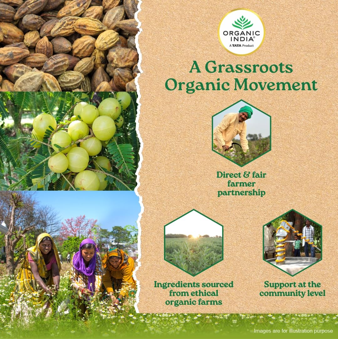 Organic India Triphala Capsules-60 capsules