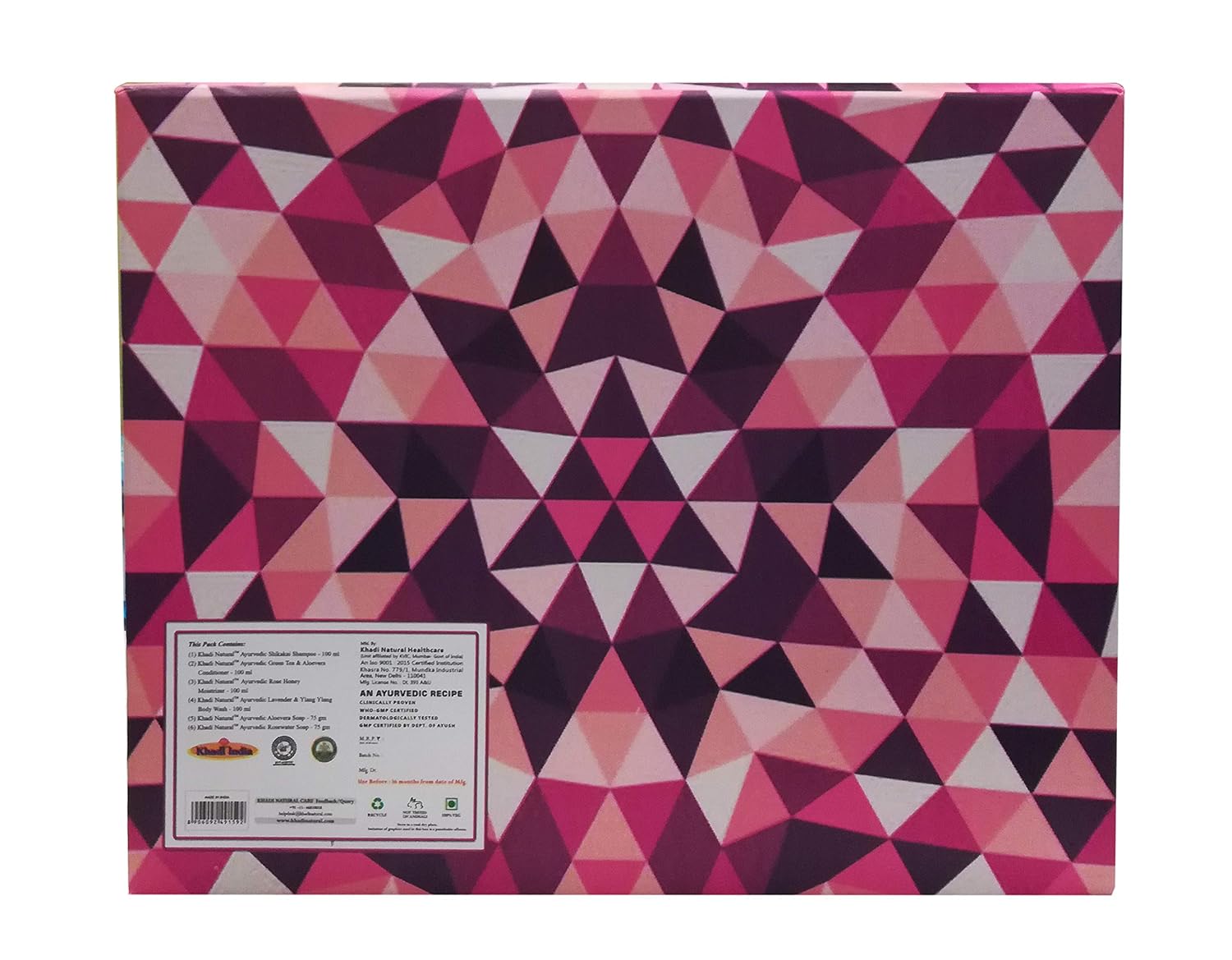 Khadi Natural Gift Box- Set of 6