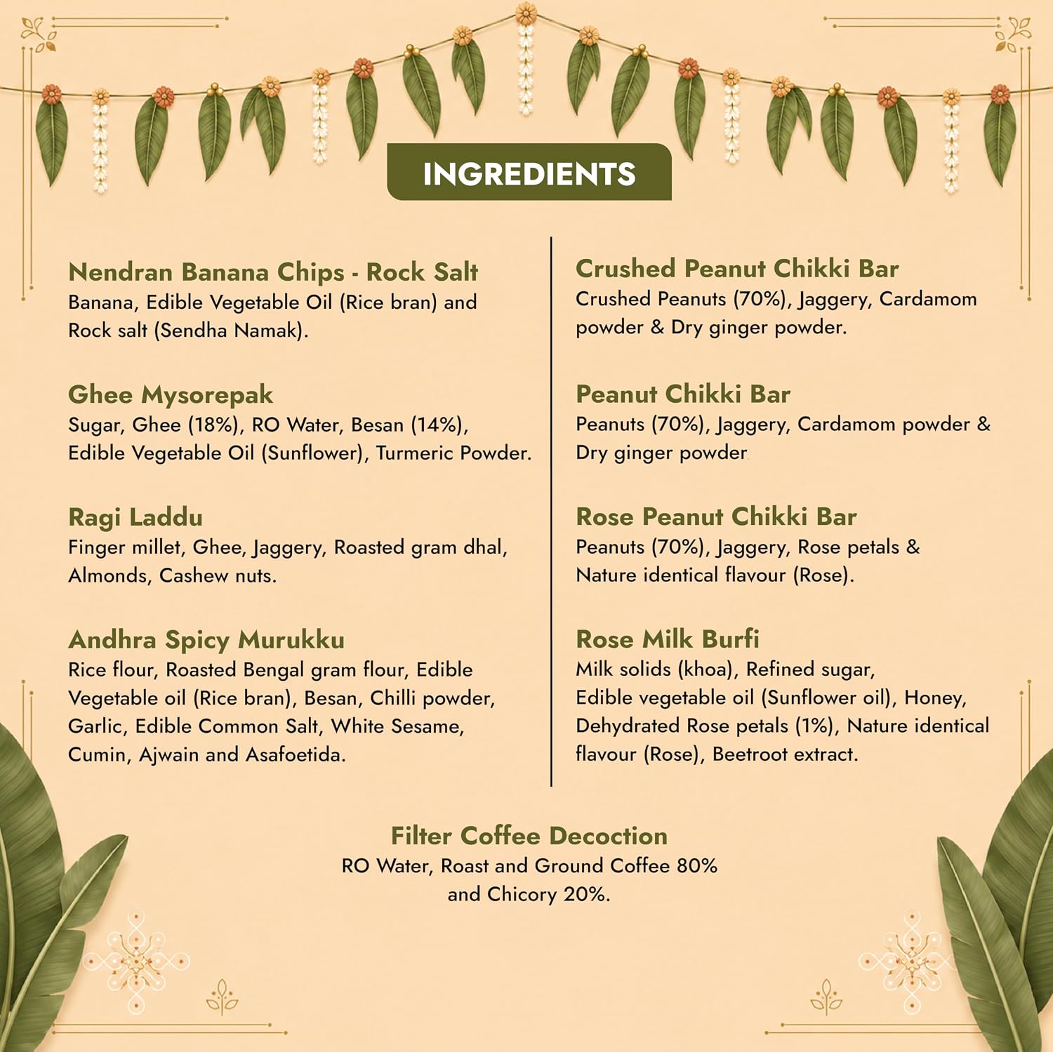 Sweet Karam Coffee The Soul of South India Rakhi Gift Hamper