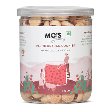 Mo's Raspberry Jam Cookies, 300G | Mini cookies