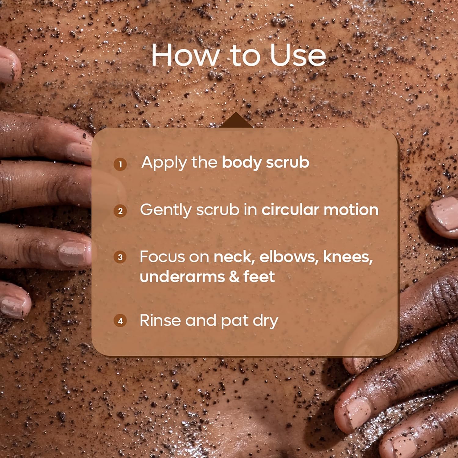 mCaffeine Coffee Body Scrub for Tan Removal & Smooth Skin