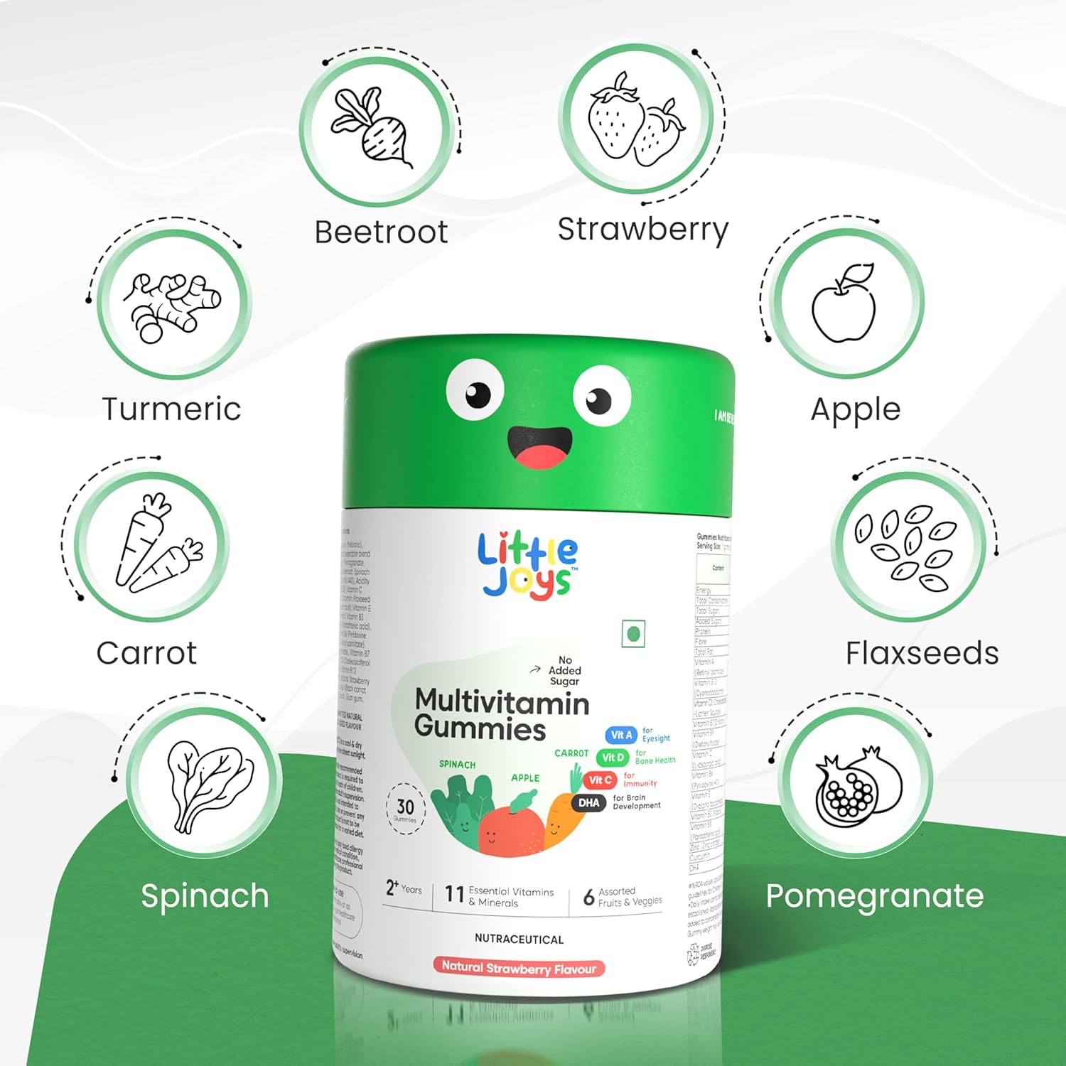 Little Joys Multivitamin Gummies for Kids | 2-6 Years