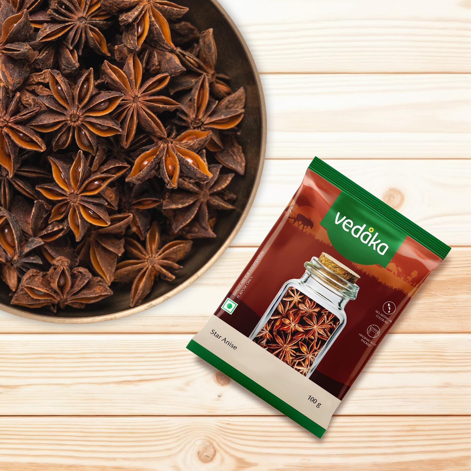 Vedaka Star Anise, 100 g