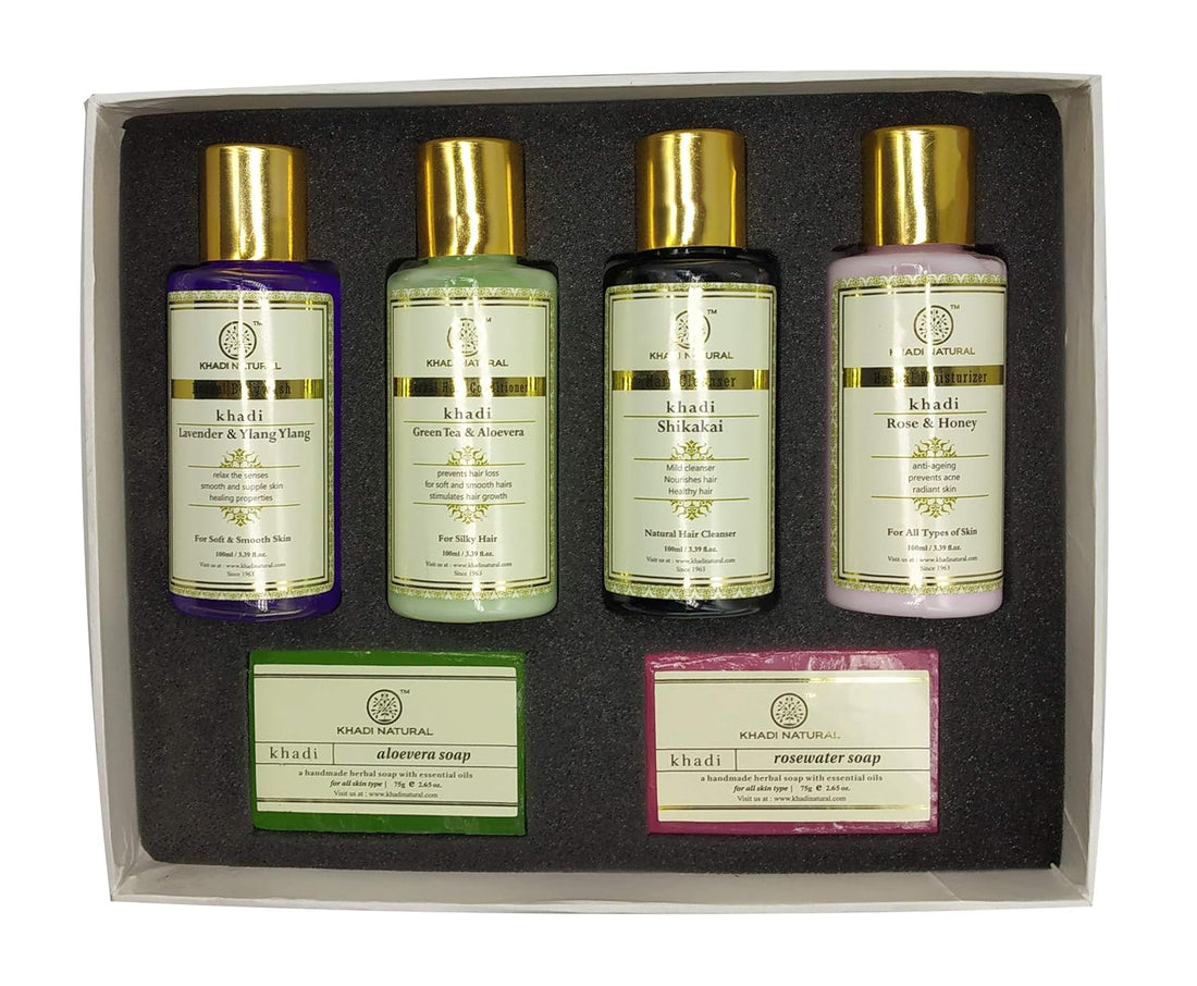 Khadi Natural Gift Box- Set of 6