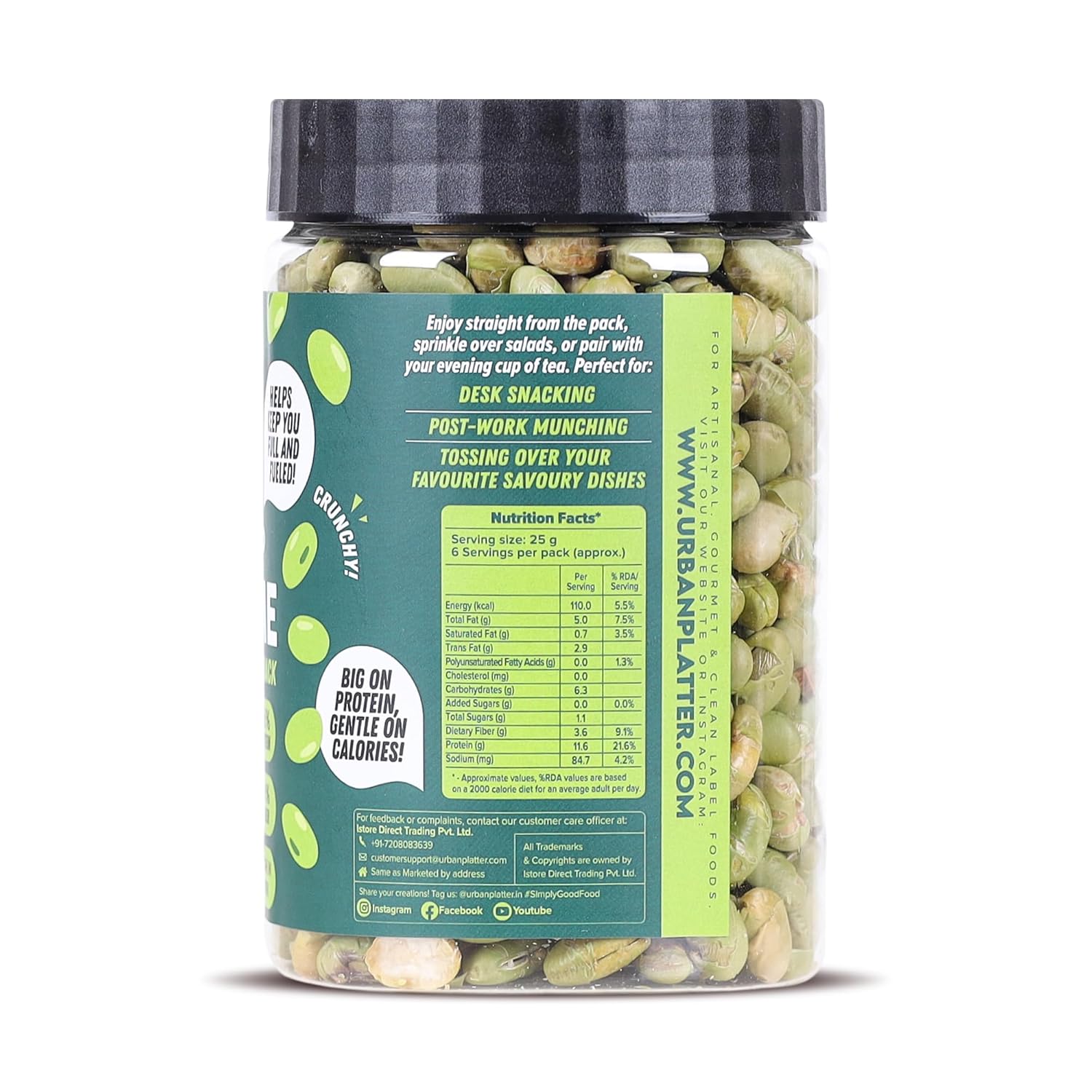 Urban Platter Roasted Salted Edamame