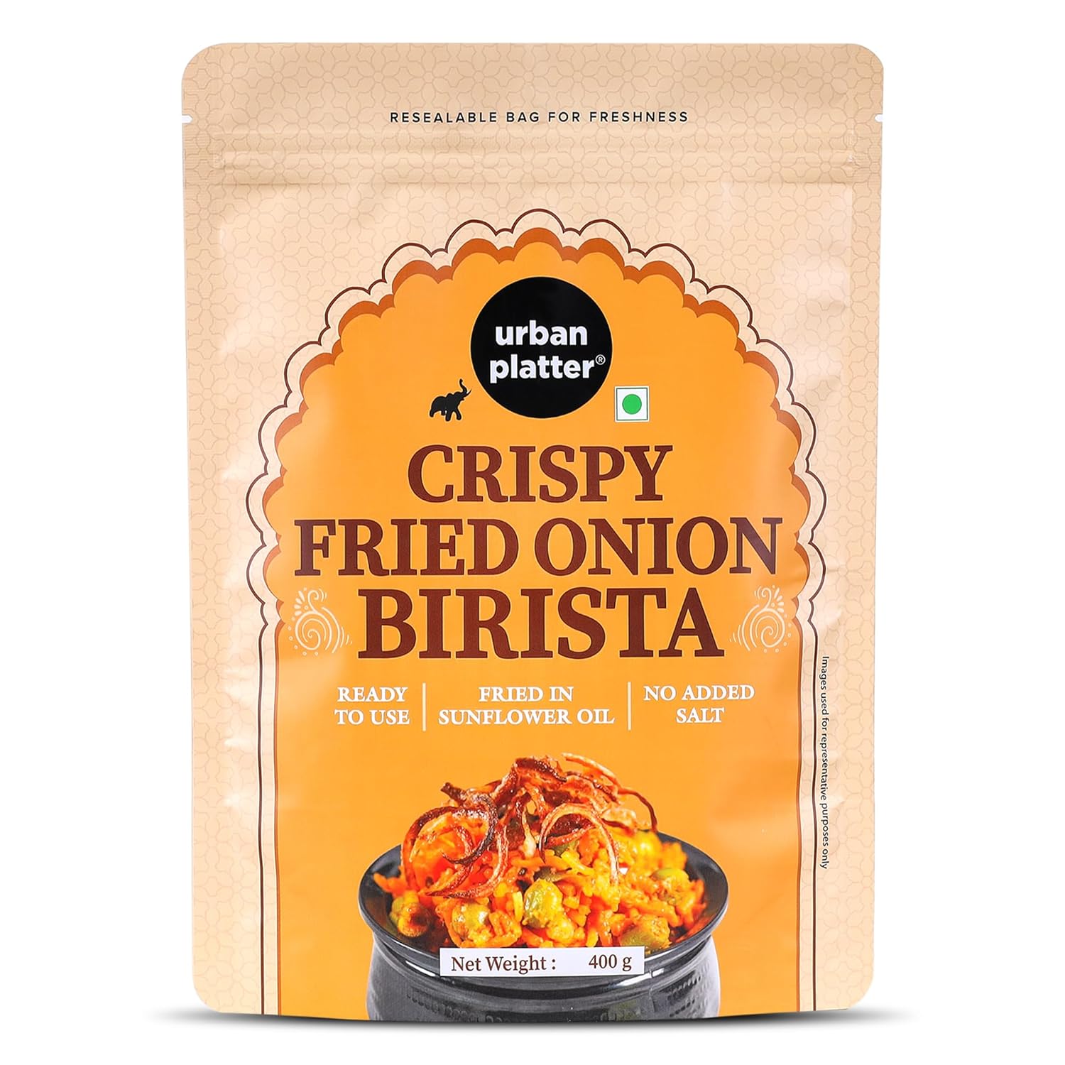 Urban Platter Crispy Fried Onion Birista, 400g