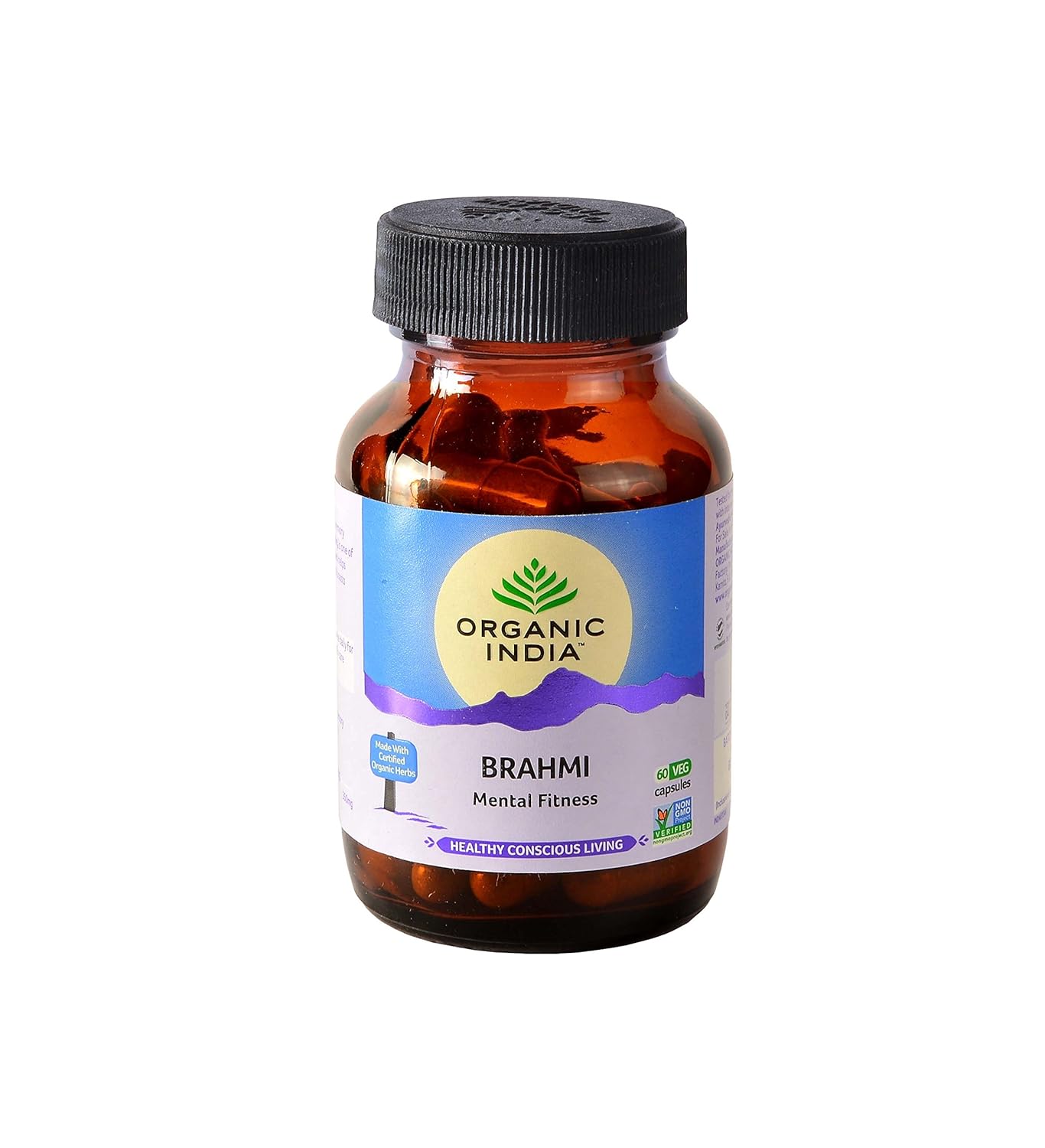 Organic India Brahmi - 60 Veg Capsules