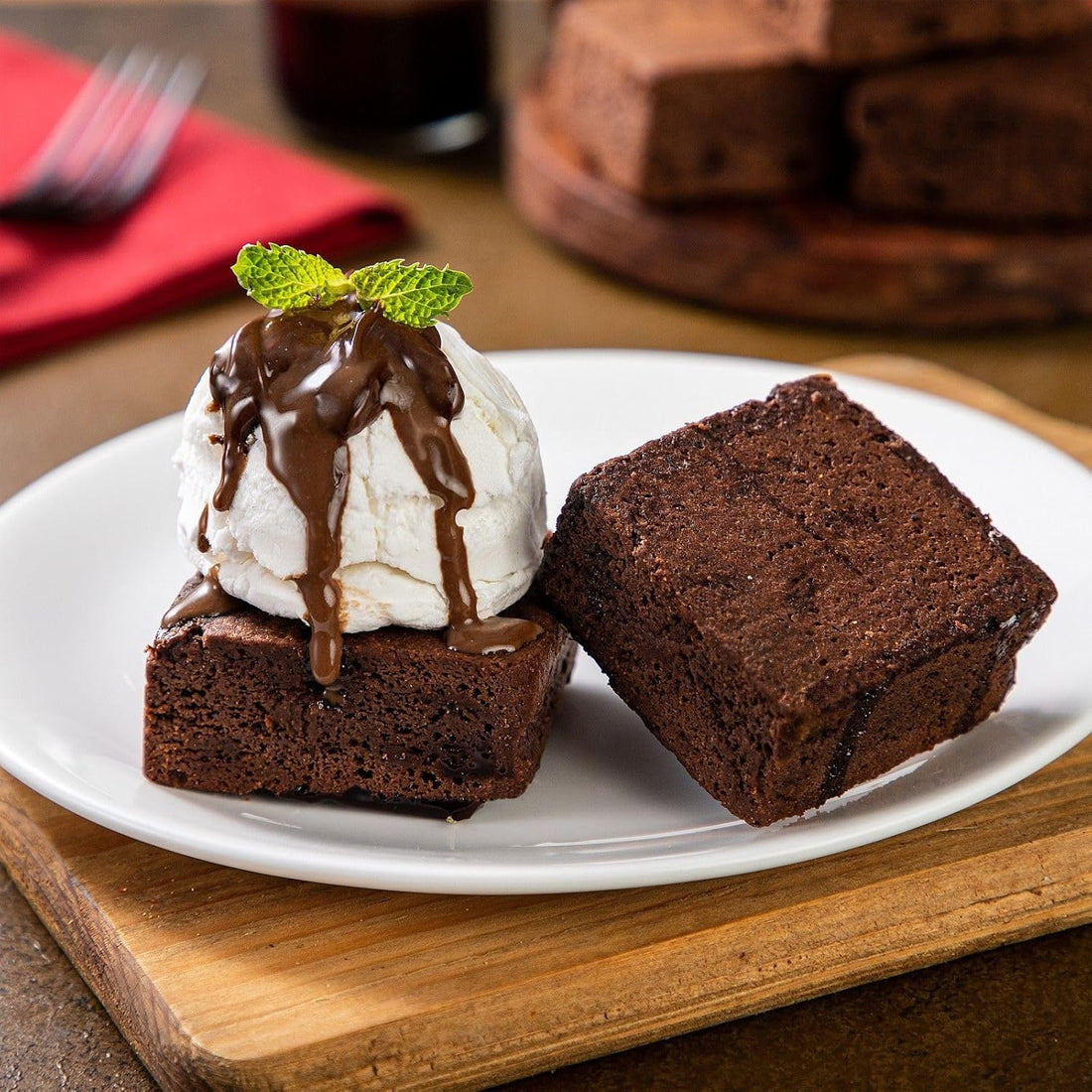Britannia Cakes Fudge It Chocolate Brownie - 120 G