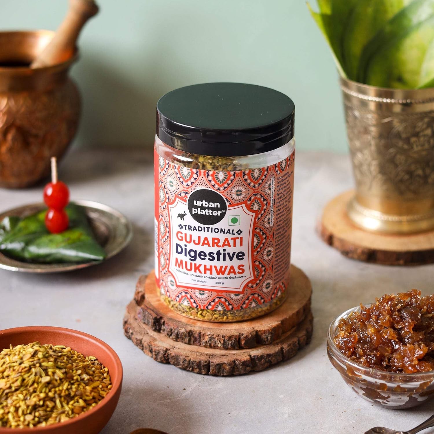 urban platter Traditional Gujarati Digestive Mukhwas