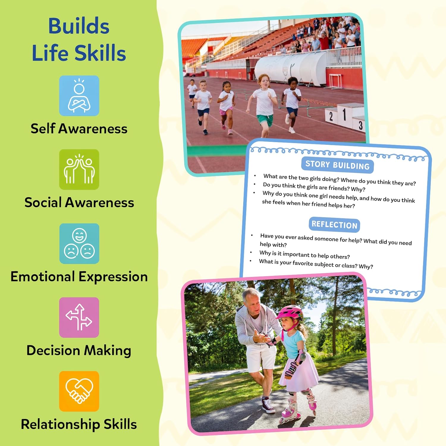 Skillmatics Picture Talk – Storytelling & Conversation Cards for Kids