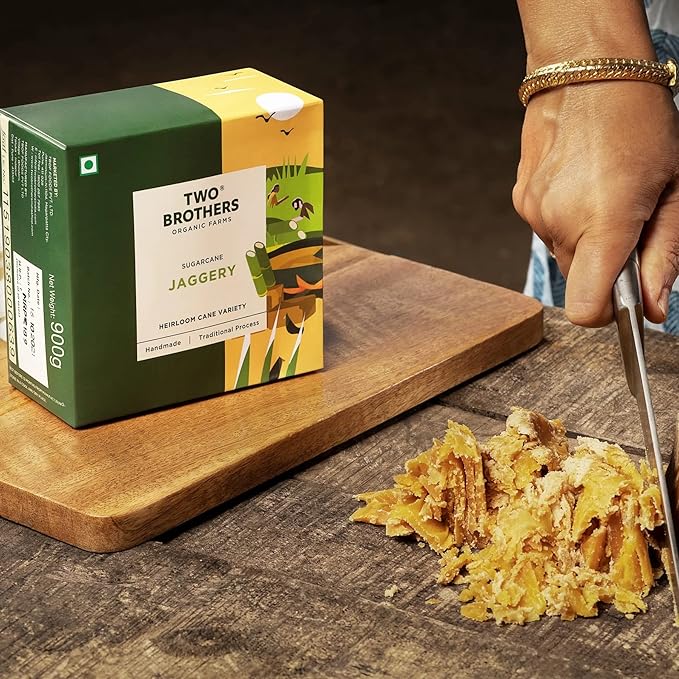 Two Brothers Organic Farms Jaggery Block - 900 G - Clearance