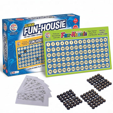 Ratna's Fun Housie Senior, 180 Tickets Board Game