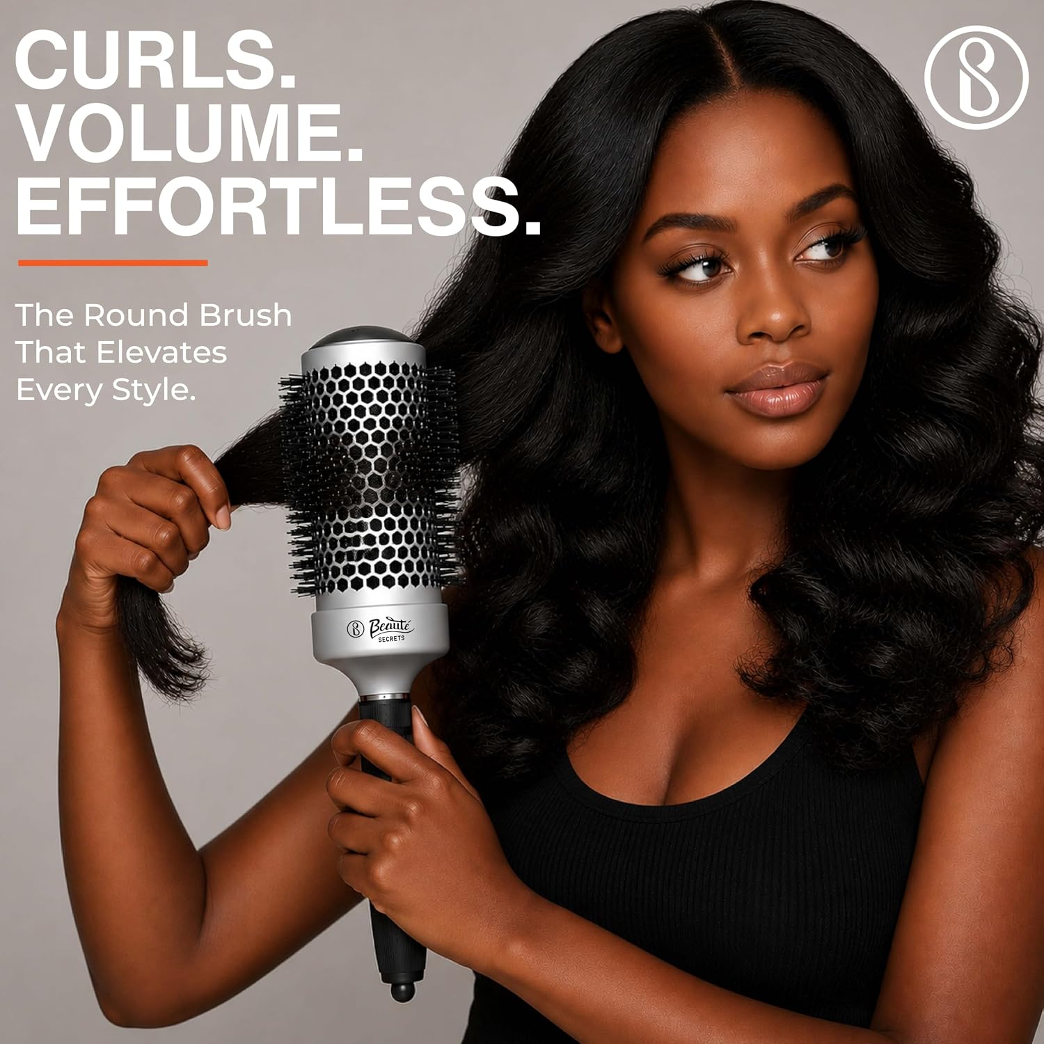 Beauté Secrets Professional Round Brush for Blow Drying