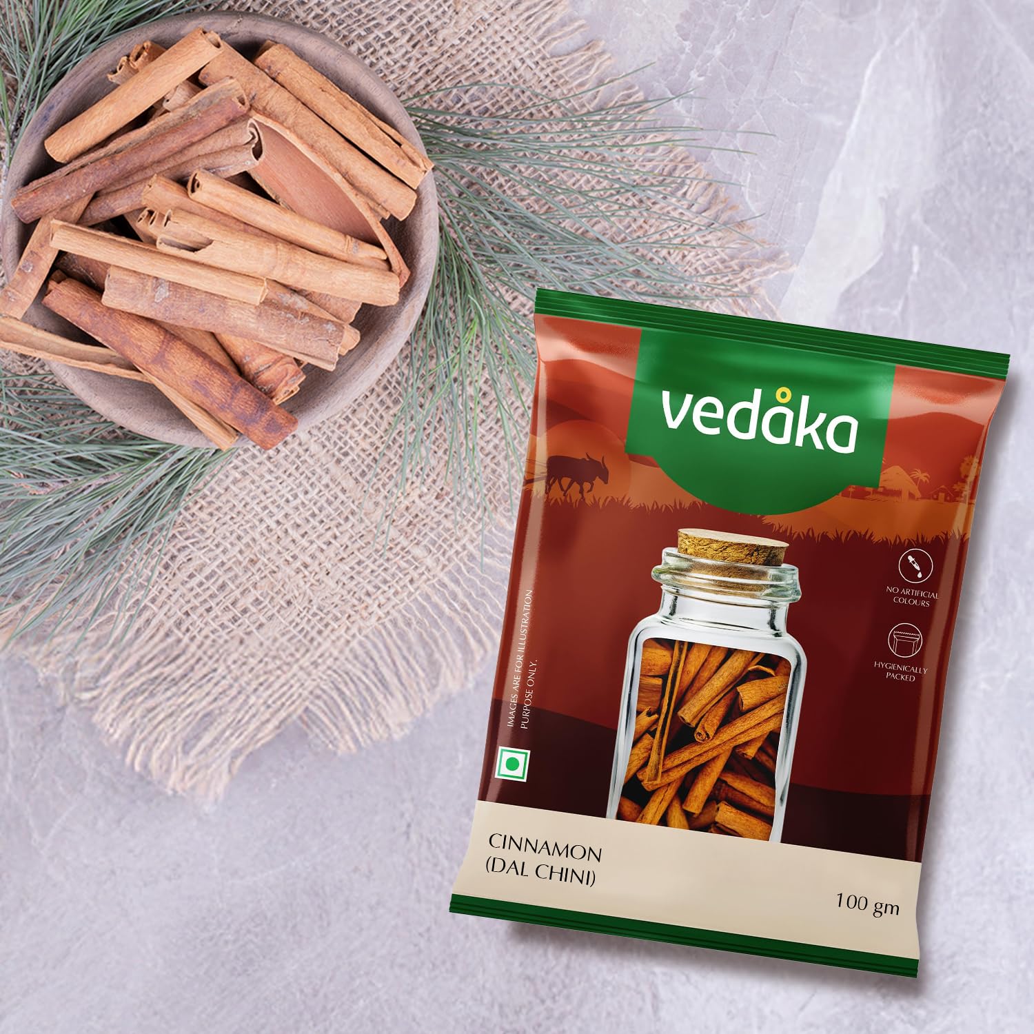 Vedaka CINNAMON(DAL CHINI), 100g