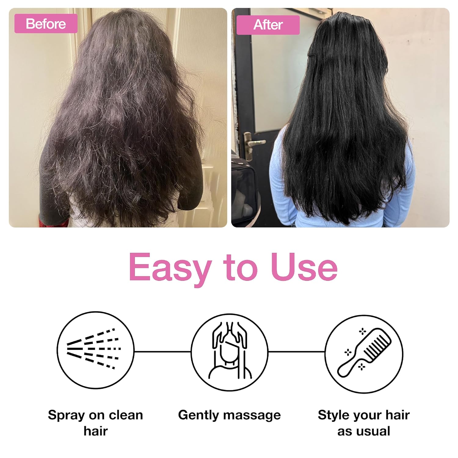 Soulflower Rosemary Water Spray for Hair Growth