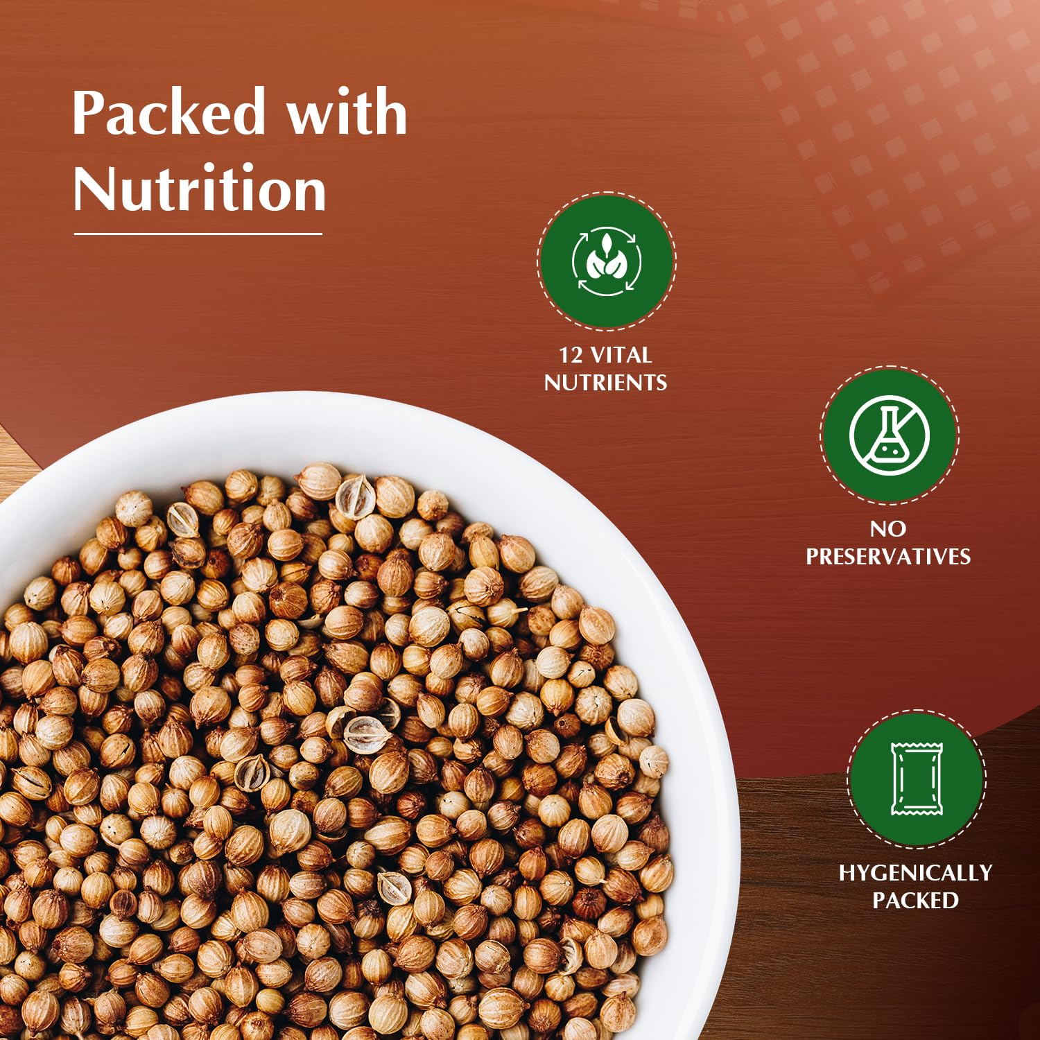 Vedaka Coriander | Whole | Dhania