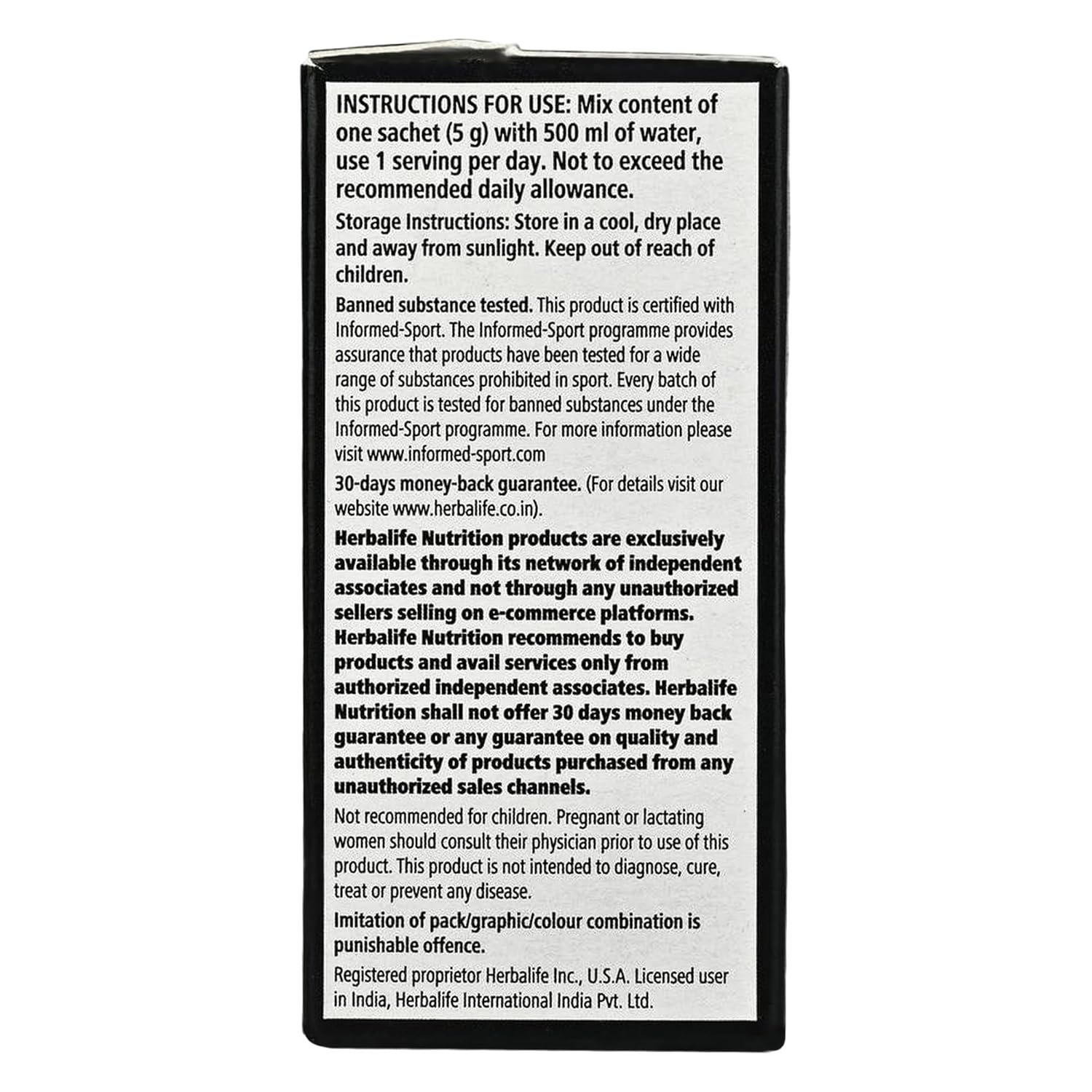 Herbalife Nutrition 24 Hydrate 20XSachet