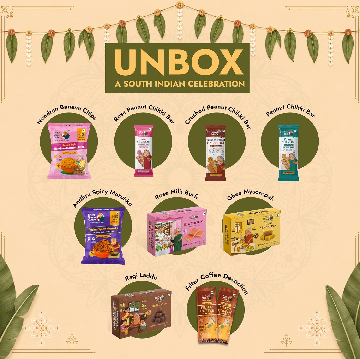 Sweet Karam Coffee The Soul of South India Rakhi Gift Hamper