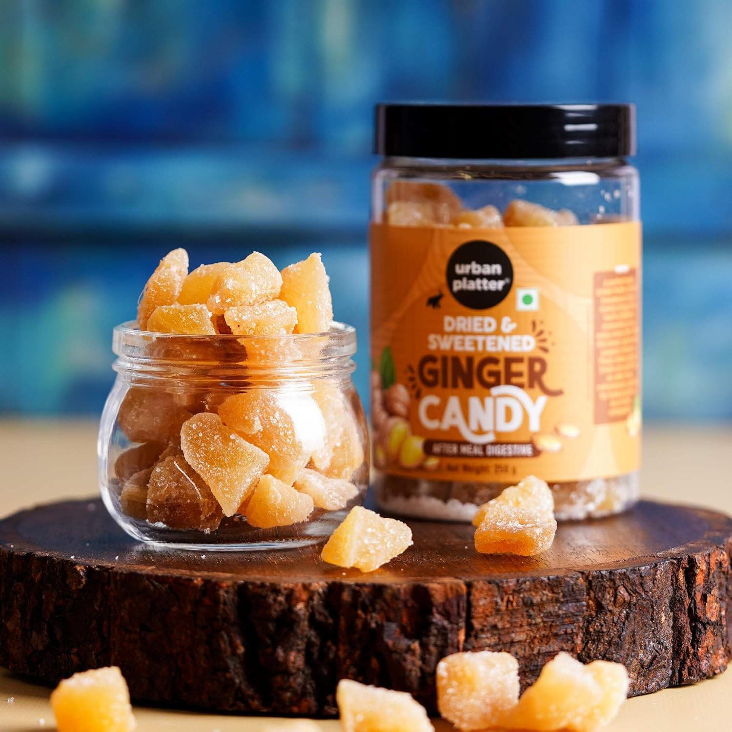 Urban Platter Dried Ginger Candy, 250g