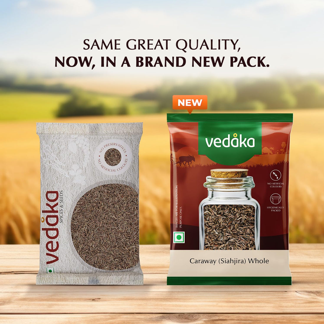Vedaka Caraway Seeds (Shahjeera), 100g