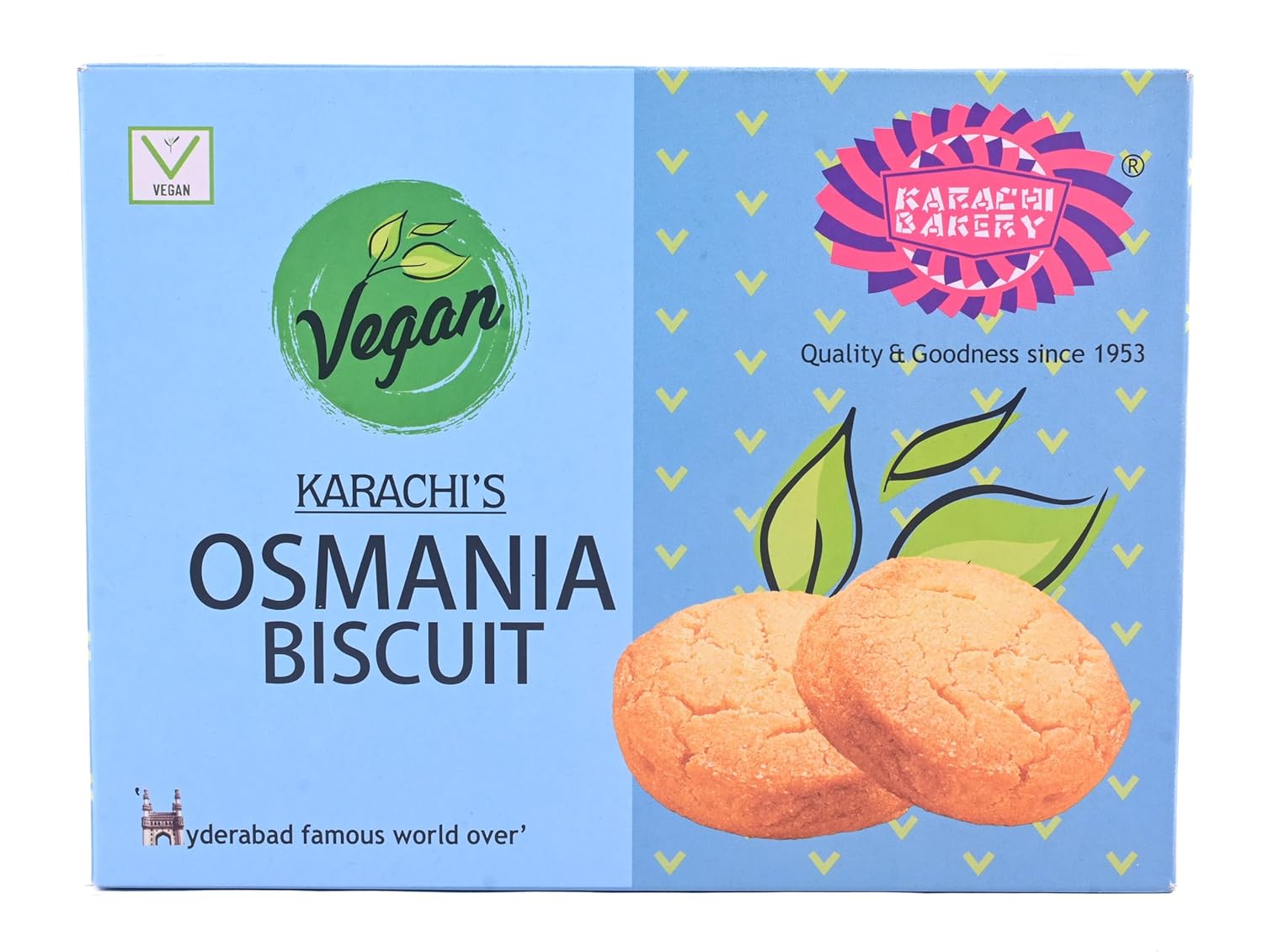 Karachi Bakery Vegan Osmania Biscuit, 400 g