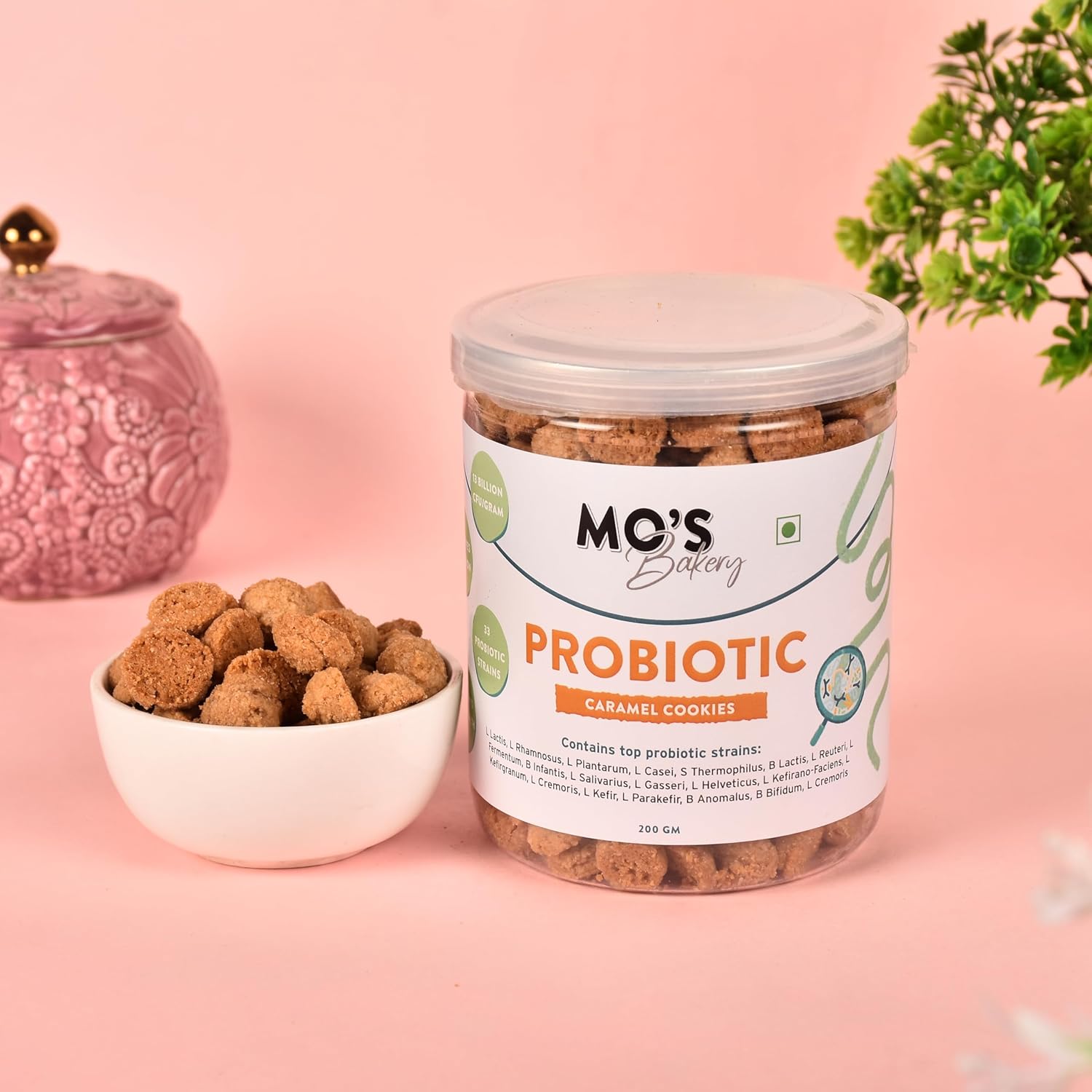 Mo's Probiotic Cookies | Mini Cookies