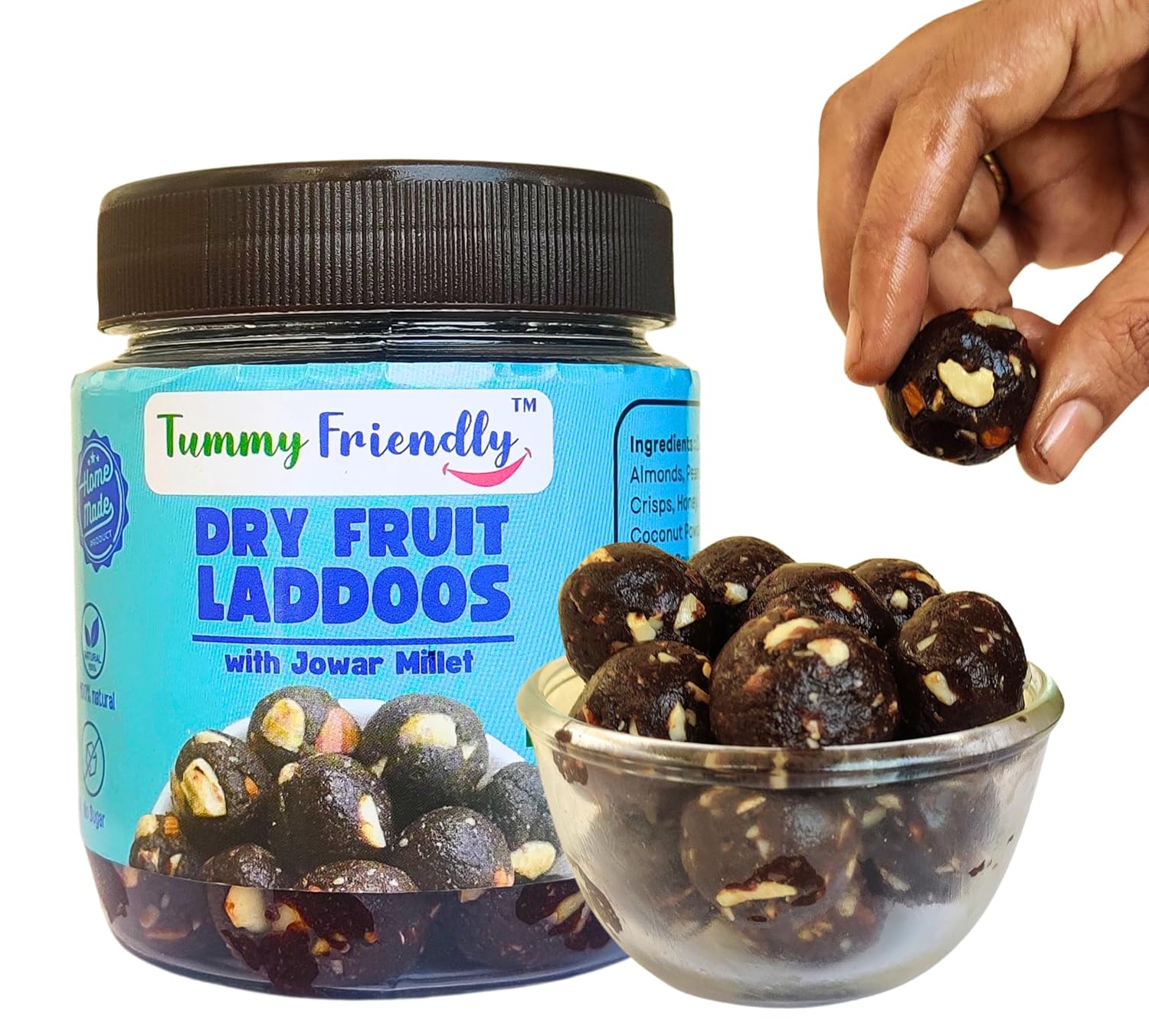 TummyFriendly Dry Fruit Laddu - 300G