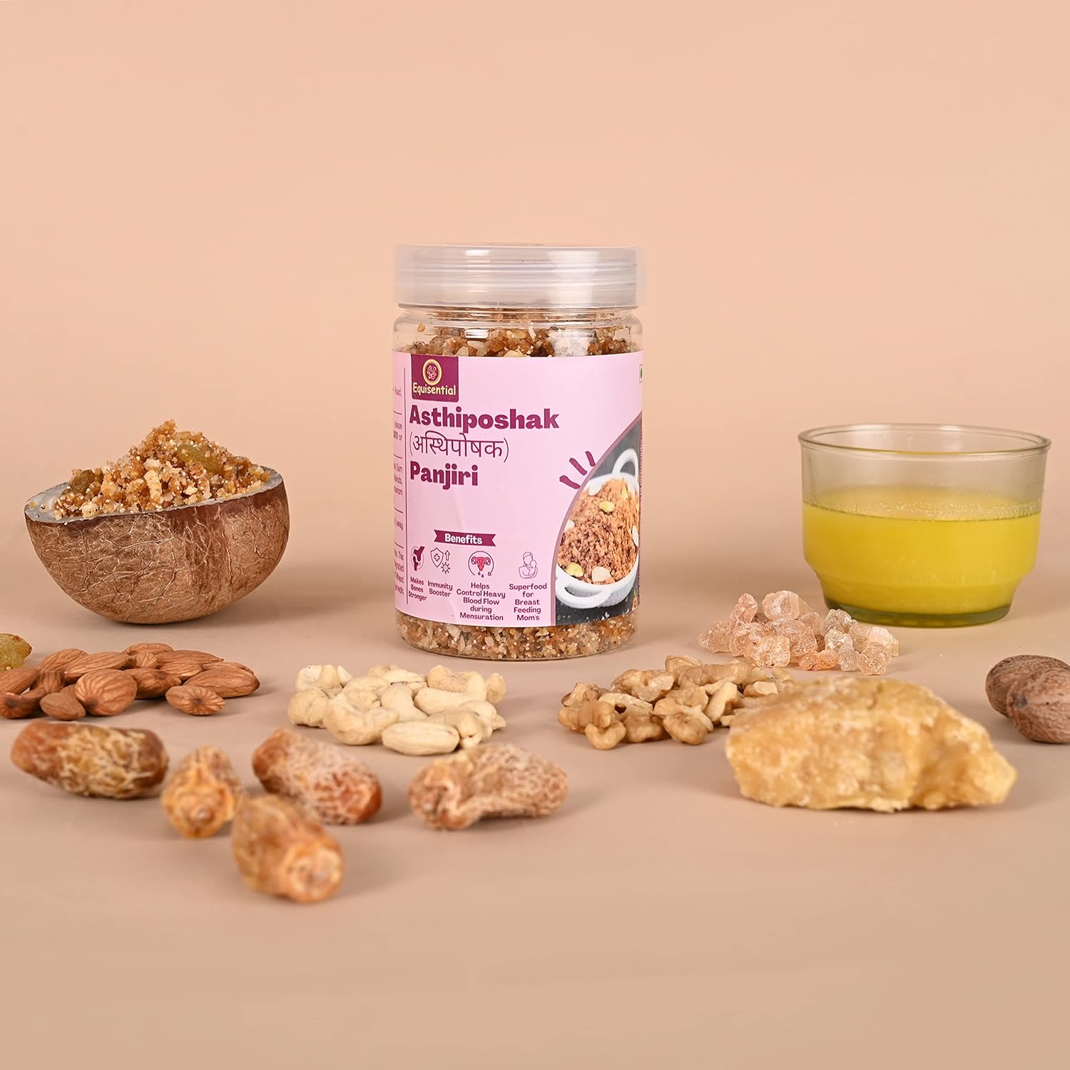 Equisential – Asthiposhak (अस्थिपोषक) Panjiri for POST PREGNANCY &amp; JOINT PAIN - 500GM