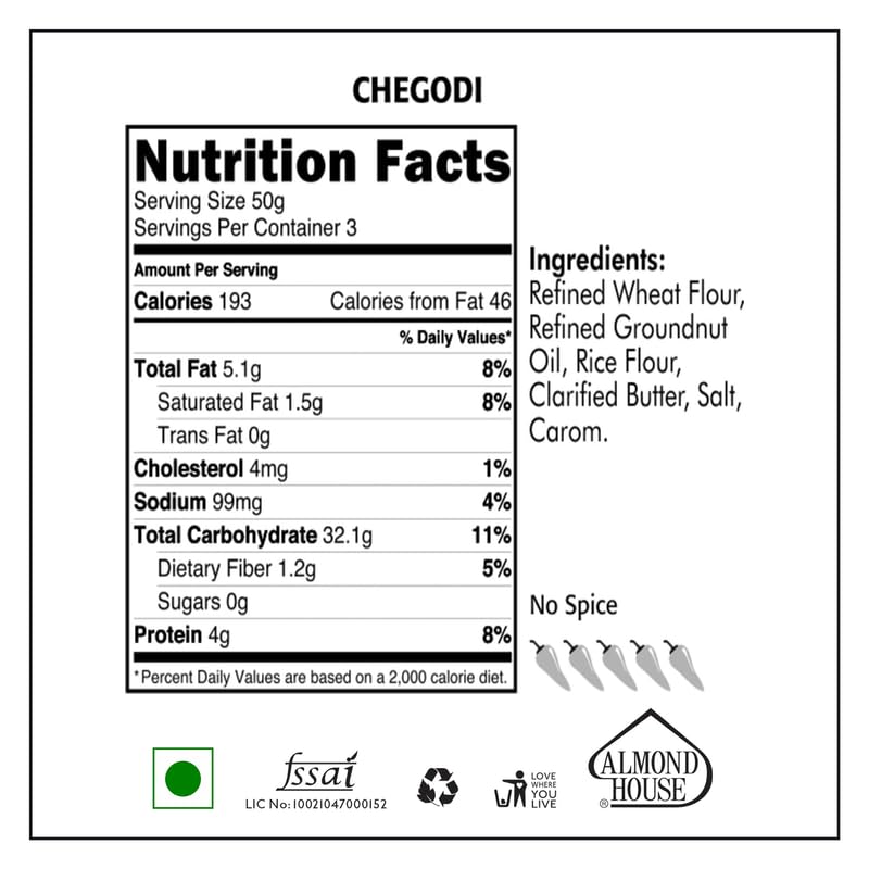 Almond House Chagodi - 200 G