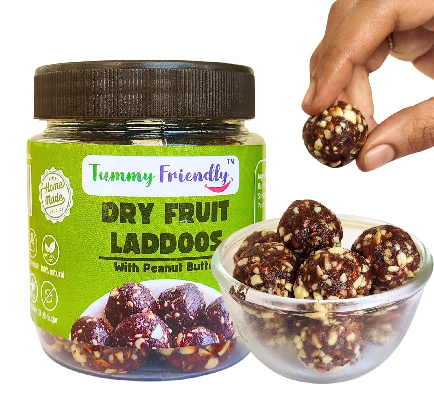 TummyFriendly Dry Fruit Laddu - 300G