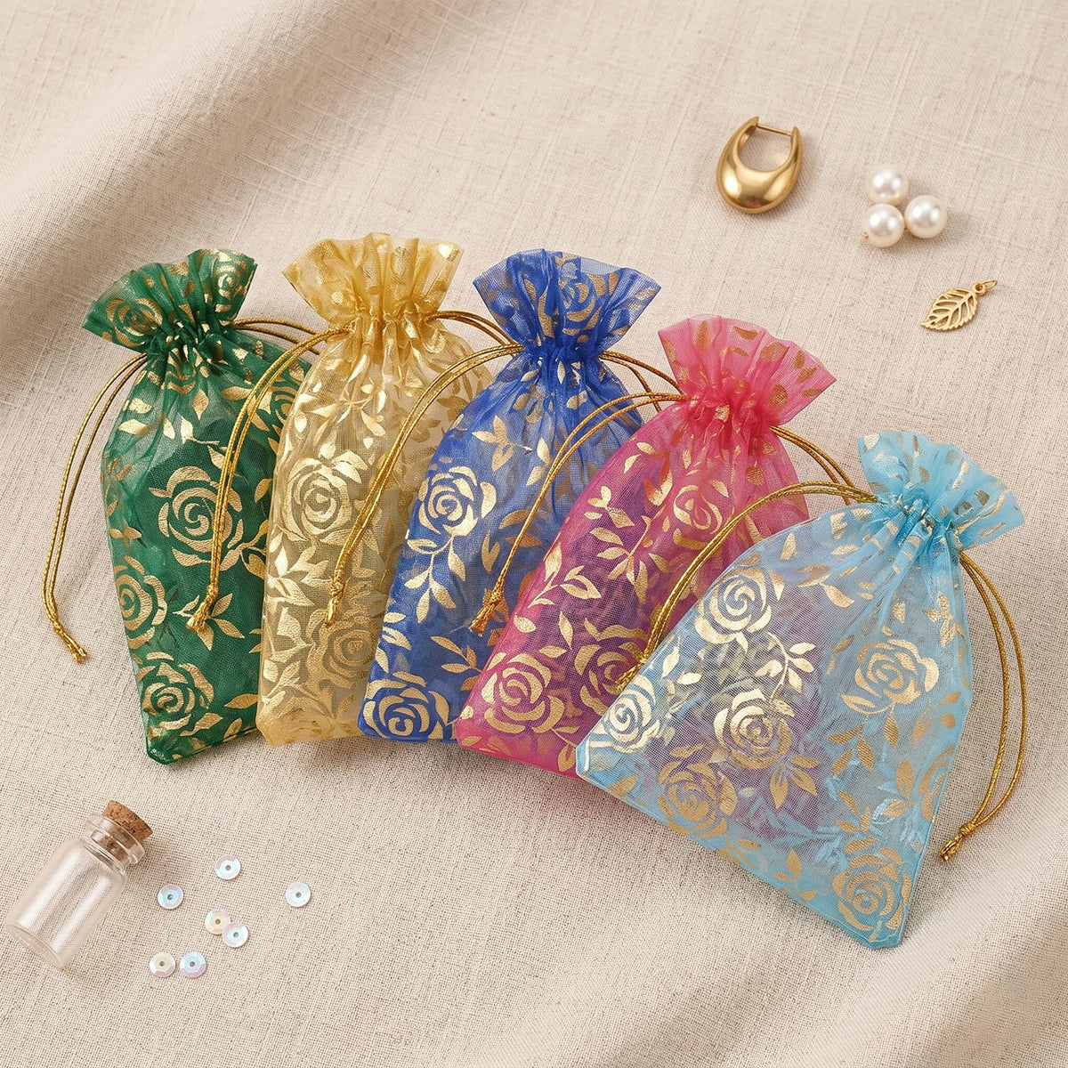 Ekhasa Small Potli Bags for Return Gift Pack of 30
