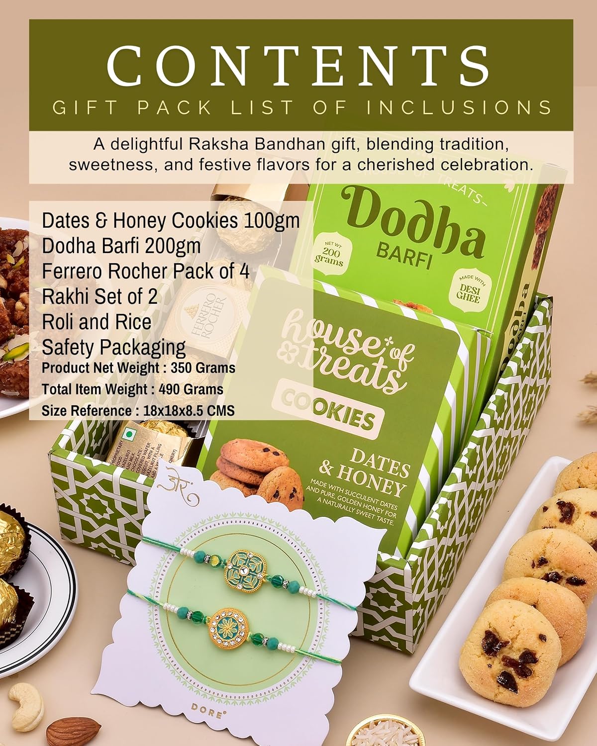 HyperFoods® Rakhi Hamper For Brother