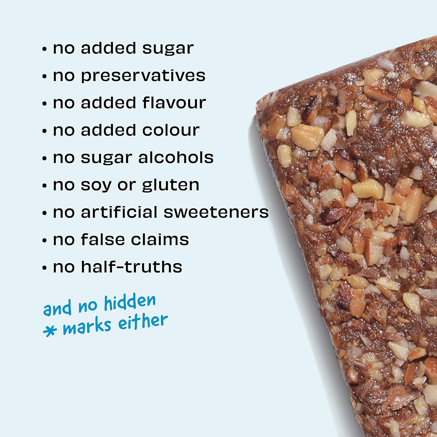 The Whole Truth - Energy Bars | All-in-One | Pack of 6 x 40g