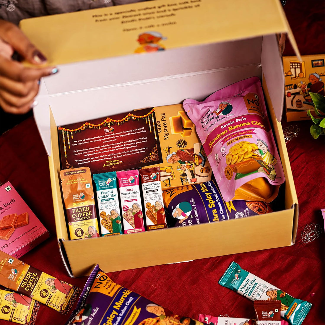 Sweet Karam Coffee The Soul of South India Rakhi Gift Hamper